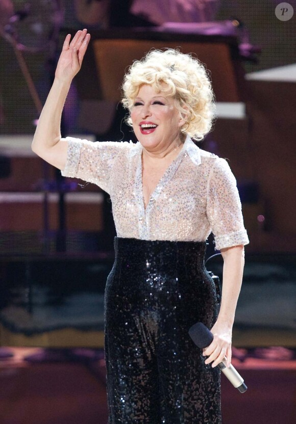 Bette Midler fait ses adieux à Las Vegas, le 31 janvier 2010 !