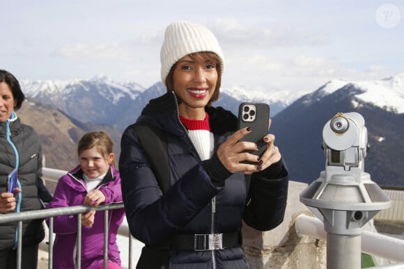 Sonia Rolland pour Tropiques criminels. - Rendez-vous avec les actrices et acteurs de la 24ème édition du festival Tv de Luchon le 12 février 2022. © Christophe Aubert / Bestimage 