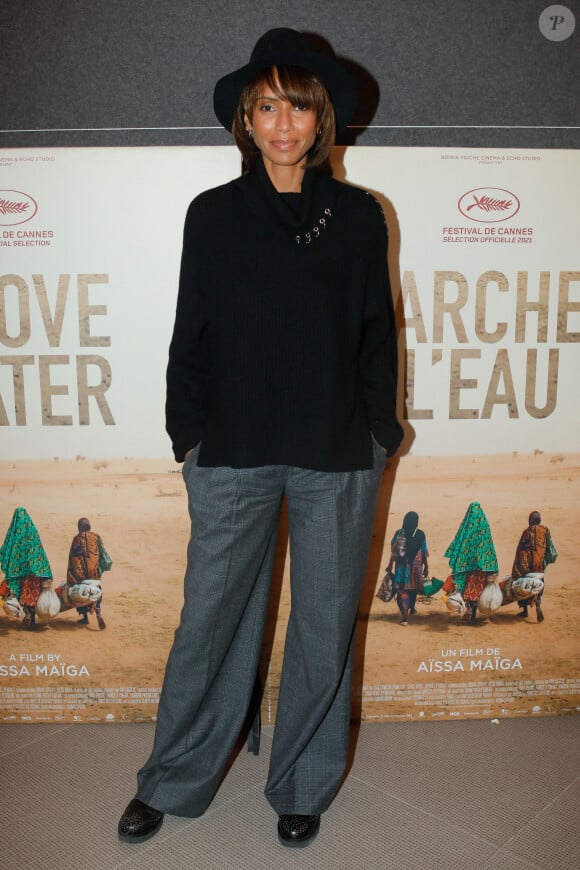 Sonia Rolland (Miss France 2000) - Avant-première du film 'Marcher sur l'eau", premier long métrage cinéma réalisé par A. Maïga au Mk2 Odéon à Paris, France, le 8 novembre 2021. © Christophe Clovis/Bestimage 