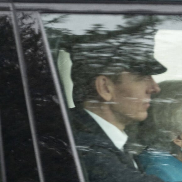 La reine Elisabeth II d'Angleterre est de retour au château de Windsor après avoir passé quatre jours à Balmoral le 31 mai 2022. 