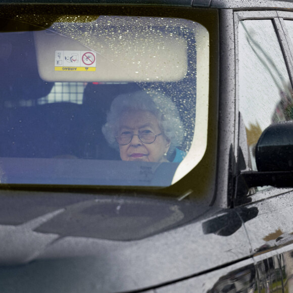 La reine Elisabeth II d'Angleterre est de retour au château de Windsor après avoir passé quatre jours à Balmoral le 31 mai 2022. 
