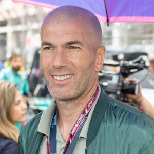 Zinédine Zidane lors du Grand Prix de Monaco de F1, à Monaco. © Olivier Huitel/Pool/Bestimage
