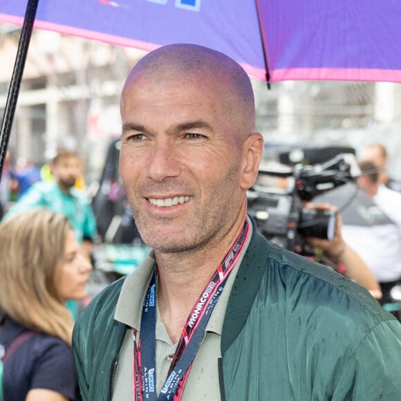 Zinédine Zidane lors du Grand Prix de Monaco de F1, à Monaco. © Olivier Huitel/Pool/Bestimage