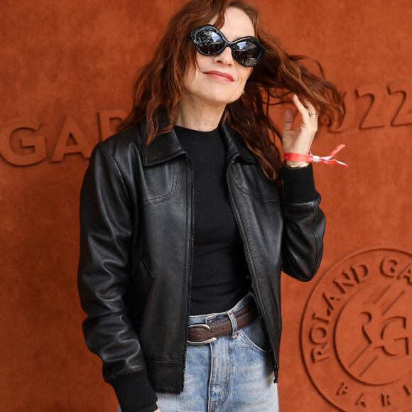 Isabelle Huppert - Internationaux de France de tennis de Roland-Garros à Paris, le 2 juin 2022. © Dominique Jacovides/Bestimage