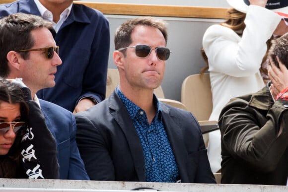 Thomas Pesquet - Tribunes lors des Internationaux de France de Tennis de Roland Garros 2022 à Paris le 29 mai 2022.