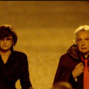 Archives : Michel Sardou et Anne-Marie Périer à Paris