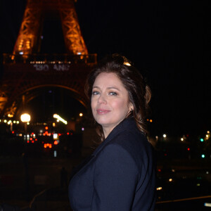 Exclusif - Isabelle Boulay - Backstage du concert anniversaire des 130 ans de la Tour Eiffel à Paris, qui sera diffusé le 26 octobre sur France 2. Le 2 octobre 2019. © Perusseau-Veeren/ Bestimage 