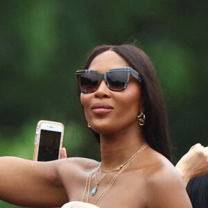 Naomi Campbell - La famille royale d'Angleterre lors de la parade devant le palais de Buckingham, à l'occasion du jubilé de la reine d'Angleterre. Le 5 juin 2022