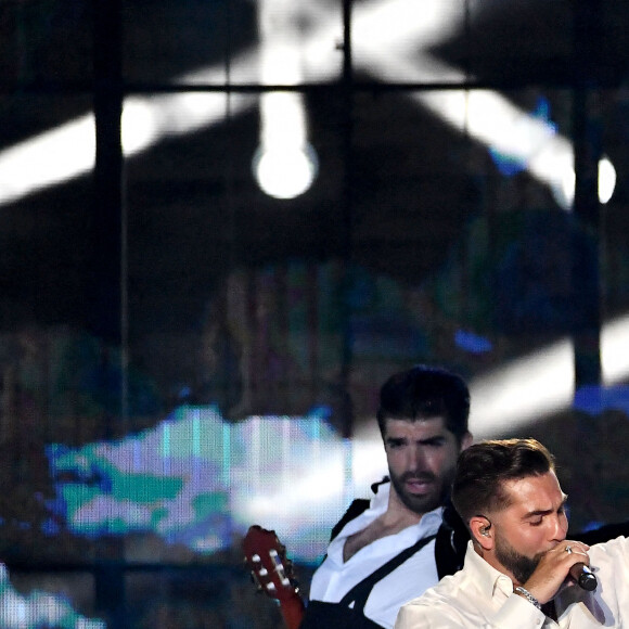 Exclusif - Kendji Girac - Enregistrement de l'émission "La Chanson de l'Année 2022" à Toulon, diffusée le 4 juin sur TF1. © Bruno Bebert / Bestimage 