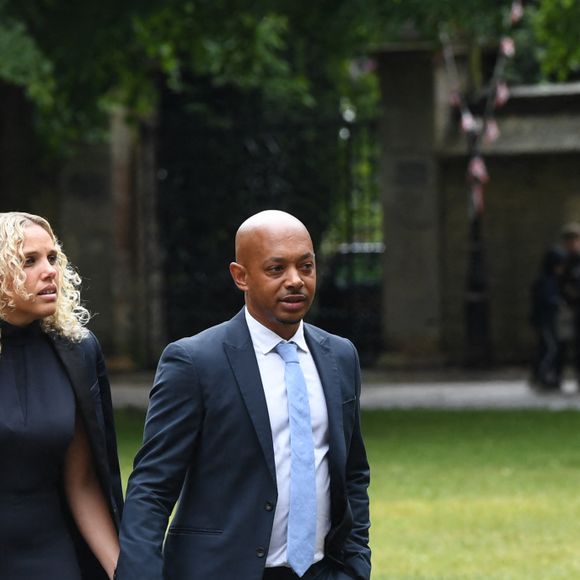 Charlie-Ann Lott - Mariage de Pixie Lott et Oliver Cheshire à la cathédrale d'Ely, le 6 juin 2022. 