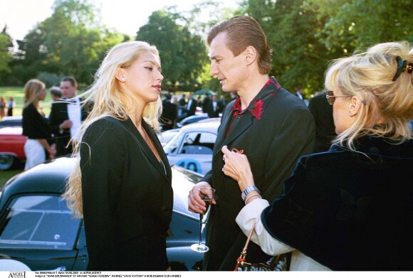 Anna Kournikova et son ex-mari Sergei Federov - Journée Louis Vuitton à Londres