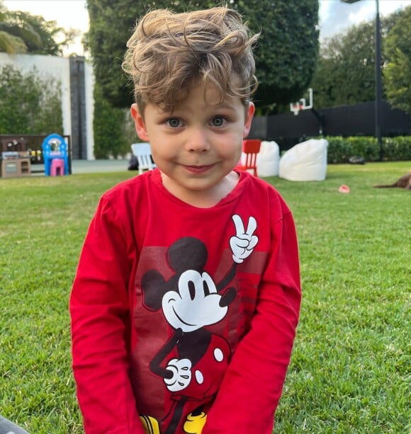 Nicholas est le fils d'Anna Kournikova et d'Enrique Iglesias @ Instagram / Anna Kournikova