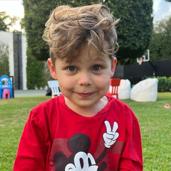 Nicholas est le fils d'Anna Kournikova et d'Enrique Iglesias @ Instagram / Anna Kournikova