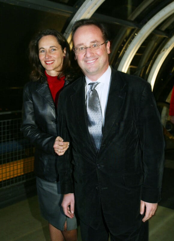 Ségolène Royal et François Hollande en 2002 au Centre George Pompidou