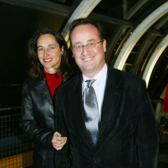 Ségolène Royal et François Hollande en 2002 au Centre George Pompidou