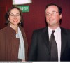 Ségolène Royal et François Hollande à la générale de la pièce Un tramway nommé désir à Paris en 1999