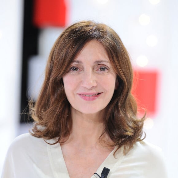 Exclusif - Valérie Karsenti - Enregistrement de l'émission "Vivement Dimanche prochain" présentée par M.Drucker et diffusée le 12 janvier 2020 sur France 2. Le 6 janvier 2020 © Guillaume Gaffiot / Bestimage  Exclusive - No Web No Blog pour Belgique et Suisse 