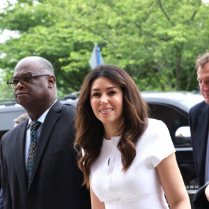 Camille Vasquez, l'avocate de Johnny Depp, arrive au tribunal de Fairfax pour le procès intenté pour diffamation par son client à son ex-femme, Amber Heard. Le 27 mai 2022. 