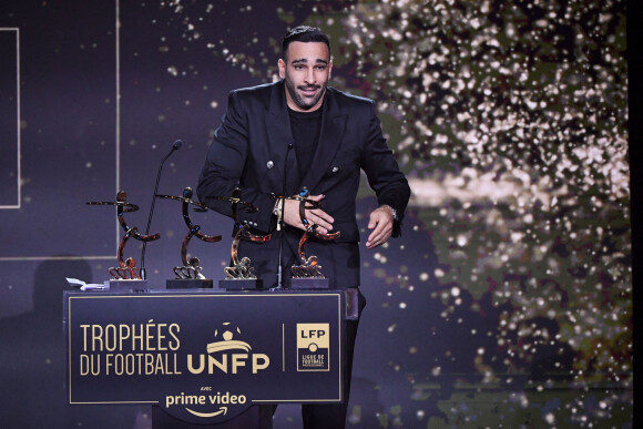 Adil Rami - Cérémonie des Trophées UNFP 2022 au Pavillon Gabriel à Paris le 15 mai 2022. © FEP/Panoramic/Bestimage