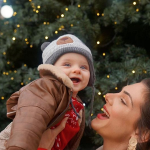 Camille Lacourt en famille sur Instagram