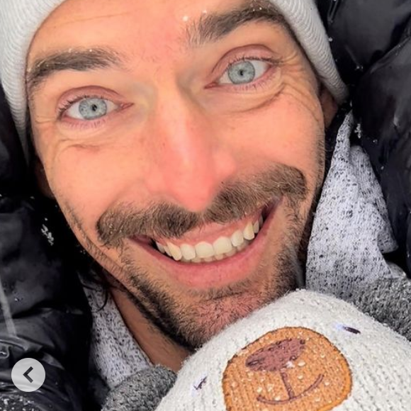 Camille Lacourt en famille sur Instagram