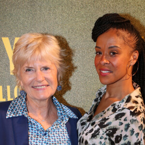 Exclusif - Catherine Ceylac et Fatim - Photocall des personnalités au spectacle événement de la chanteuse Imany "Voodoo Cello" au Grand Rex à Paris le 9 juin 2022. © Bertrand Rindoff / Bestimage 