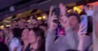 Laeticia Hallyday, Jade et Joy au stade de France pour le concert de DJ Snake le 11 juin 2022.