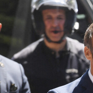 Daniel Fasquelle, maire du Touquet - Brigitte Macron - Le président Emmanuel Macron a voté au Touquet pour le premier tour des élections législatives le 12 juin 2022. © Giancarlo Gorassini / Bestimage 