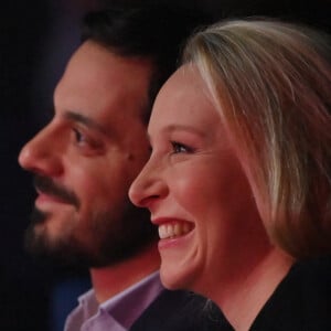 Marion Maréchal et Vincenzo Sofo lors du débat organisé par le magazine Valeurs actuelles le 22 mars 2022