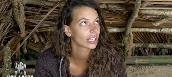Ambre a été piquée, sa lèvre a gonflé dans "Koh-Lanta, Le Totem maudit" sur TF1.