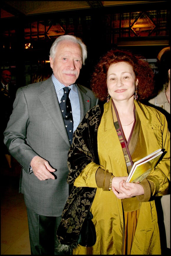 Henri Garcin et Catherine Arditi - 20e cérémonie des Molières au Théâtre Mogador - 2006