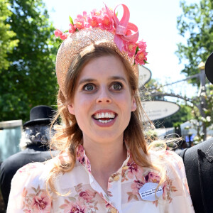 La princesse Beatrice d'York lors du premier jour de la Royal Ascot 2022 à l'hippodrome d'Ascot dans le Berkshire, Royaume Uni, le 14 juin 2022. 