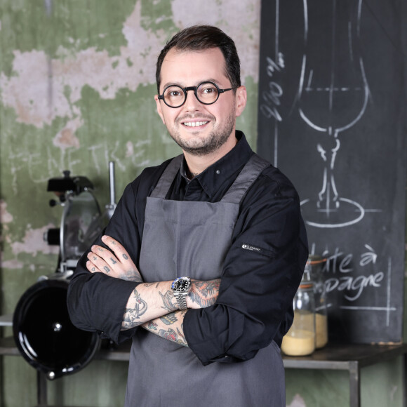 Arnaud Delvenne, candidat à "Top Chef" sur M6.