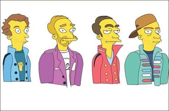 Chris Martin et Coldplay sont les nouvelles guest stars des Simpson