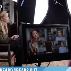 Amber Heard s'exprime pour la première fois à la télévision dans l'émission "Today Show" (NBC), depuis la perte de son procès contre J.Depp, le 13 juin 2022.