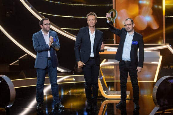 Enregistrement de l'émission "Le Quiz des Champions" présentée par C.Féraud, et diffusée le 29 janvier à 21h10 sur France 2 © Cyril Moreau / Bestimage