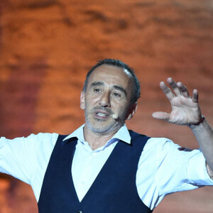 Exclusif - Elie Semoun lors de la soirée du grand gala du "Marrakech du Rire 2022" pour la 10ème édition au palais El Badiî à Marrakech, Maroc, le 18 juin 2022. © Rachid Bellak/Bestimage 