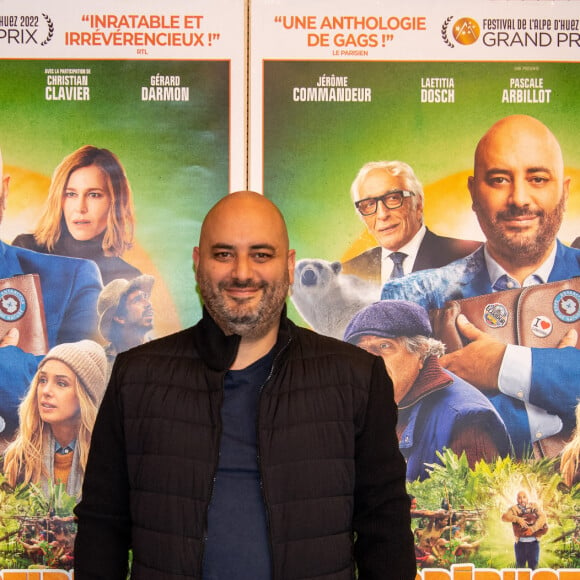 Exclusif - Jérôme Commandeur est venu présenter en avant-première son film "Irréductible", en tant que réalisateur et acteur, au cinéma "Six n'étoiles" à Six-Fours-les-Plages, le 14 mai 2022. 
