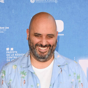 Jérôme Commandeur au photocall de la première édition du Festival du Film de Demain au Ciné Lumière à Vierzon, France, le 4 juin 2022. © Coadic Guirec/Bestimage 