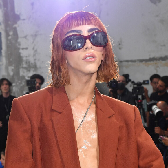 Bilal Hassani au défilé Egonlab Homme printemps / été 2023 à Paris le 21 juin 2022. © Veeren / Bestimage 