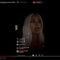 "Je vous déteste" : Le fils de Kim Kardashian perturbe son live, malaise en direct  !