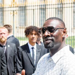 Omar Sy - Défilé de mode Homme printemps-été 2023 Louis Vuitton dans la Cour Carrée du Louvre à Paris, le 23 juin 2022. © Veeren-Clovis/Bestimage