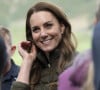Catherine (Kate) Middleton, duchesse de Cambridge, lors d'une visite au centre d'entraînement à l'aventure Windermere des cadets de l'Air de la RAF à Cumbrie, Royaume Uni.