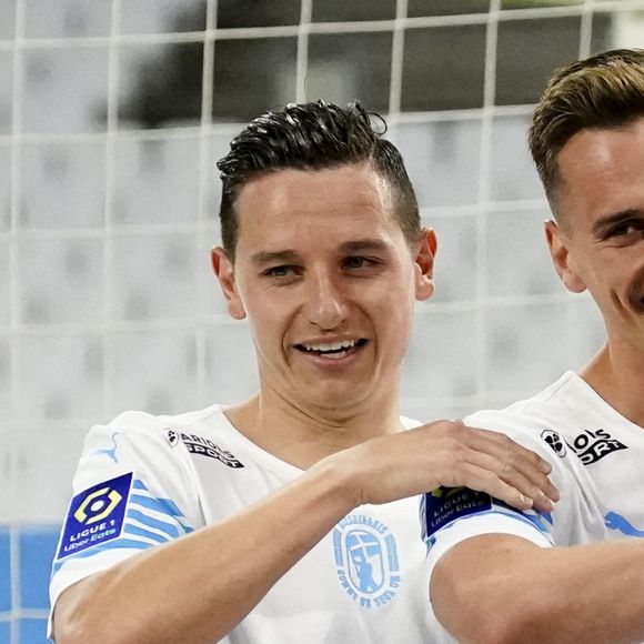 Florian Thauvin - L'OM bat l'équipe d'Angers (3-2) en match de Ligue 1 Uber Eats à Marseille, le 16 mai 2021. © Dave Winter / Panoramic / Bestimage