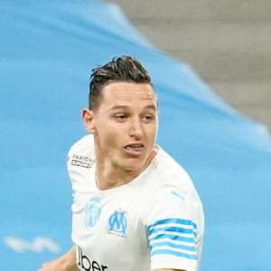 Florian Thauvin - L'OM bat l'équipe d'Angers (3-2) en match de Ligue 1 Uber Eats à Marseille, le 16 mai 2021. © Dave Winter / Panoramic / Bestimage