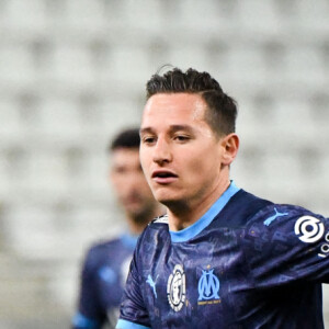 Florian Thauvin - Match de football en ligue 1 Uber Eats : Marseille bat Reims 3-1 à Reims le 23 avril 2021. © Anthony Bibard /Panoramic/Bestimage