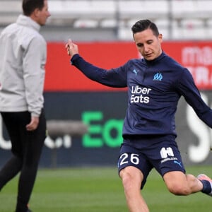 Florian Thauvin - Match de football en ligue 1 Uber Eats : Marseille bat Reims 3-1 à Reims le 23 avril 2021. © Anthony Bibard /Panoramic/Bestimage