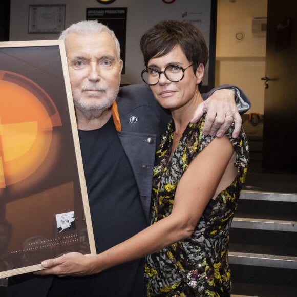Exclusif - Bernard Lavilliers et sa femme Sophie Chevallier-Lavilliers à l'Olympia à Paris © Jack Tribeca / Bestimage 