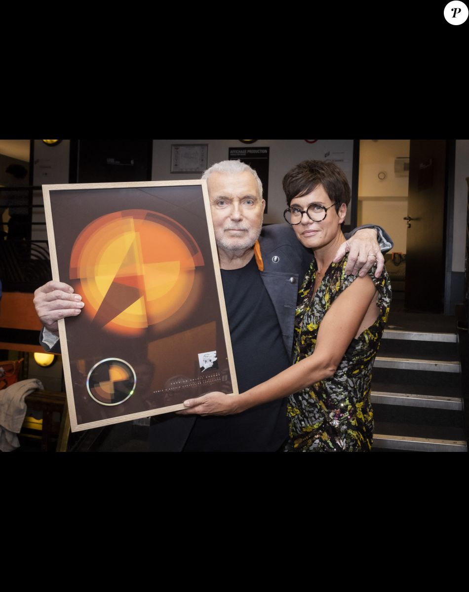 Exclusif - Bernard Lavilliers et sa femme Sophie Chevallier-Lavilliers à l'Olympia à Paris © Jack Tribeca / Bestimage