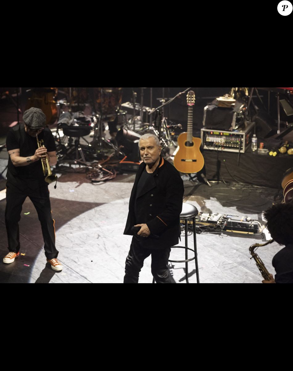 Exclusif - Bernard Lavilliers en concert à l'Olympia à Paris le 16 juin 2022. © Jack Tribeca / Bestimage